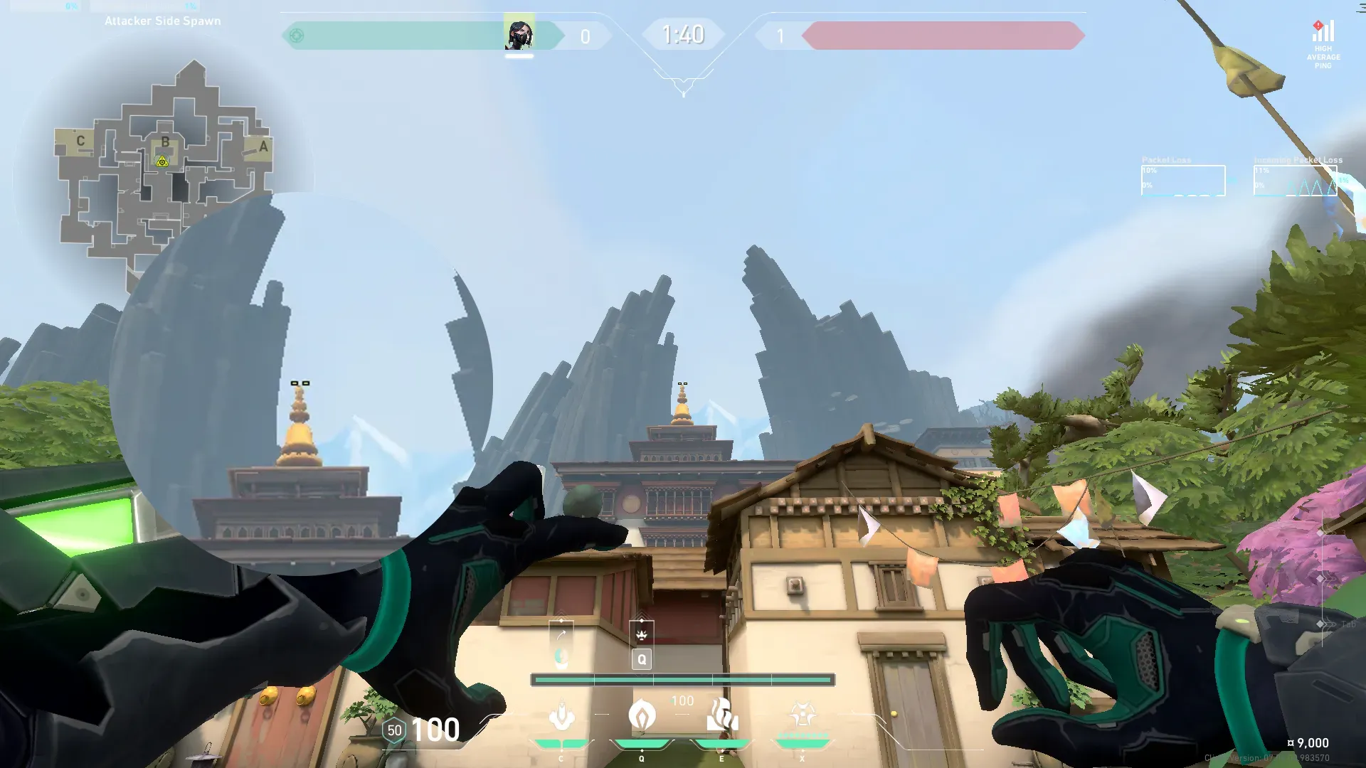 Viper Snake Bite on Haven Attack Site B — step 3 of 4: Aim — line up the shot