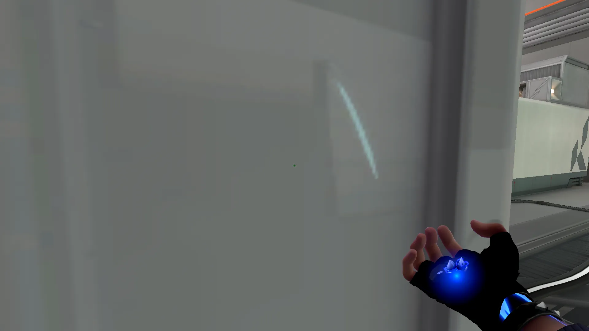 Yoru Fakeout on Icebox Attack Site A — step 2 of 8: Aim — line up the shot