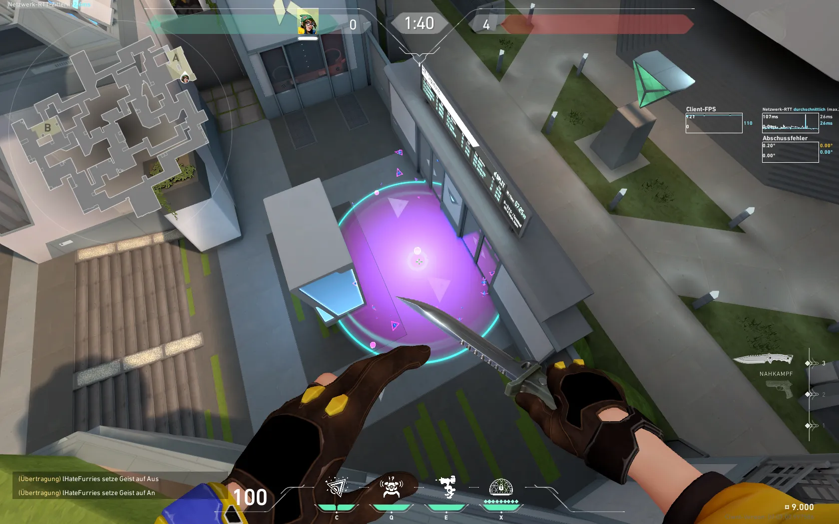 Killjoy Nanoswarm on Split Attack Site A — step 3 of 3: Result