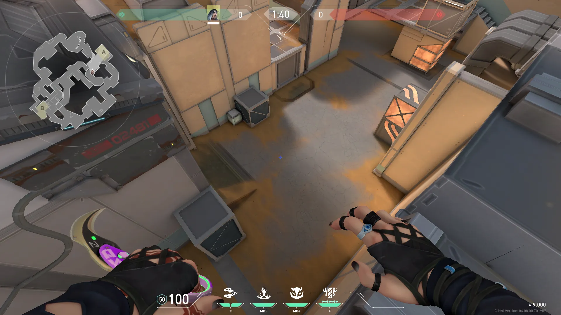 Fade Haunt on Fracture Attack Site A — step 3 of 3: Result