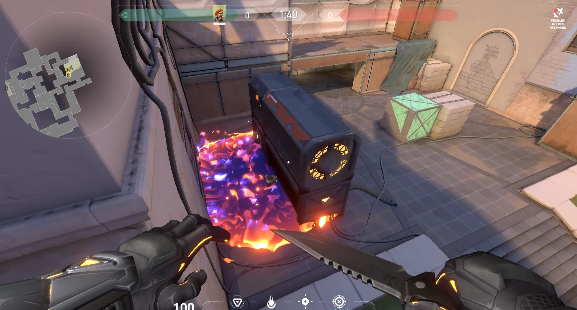 Brimstone Incendiary on Ascent Attack Site A — step 3 of 3: Result