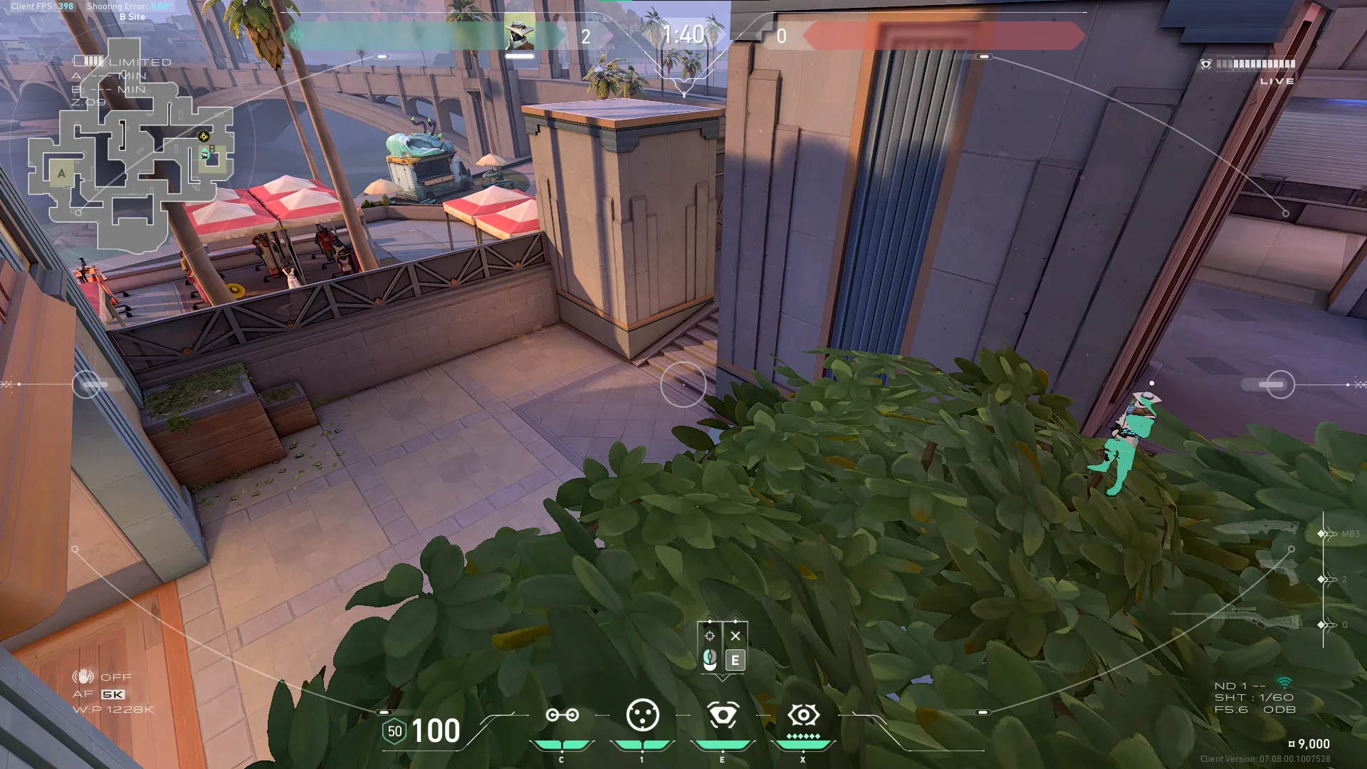 Cypher Spycam on Sunset Defense Site B — step 5 of 5: Result