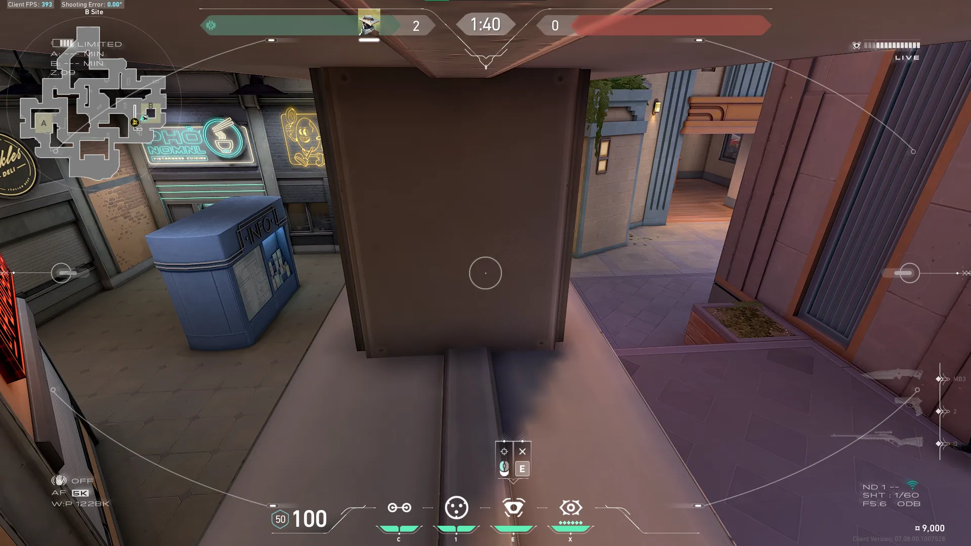 Cypher Spycam on Sunset Defense Site B — step 4 of 4: Result