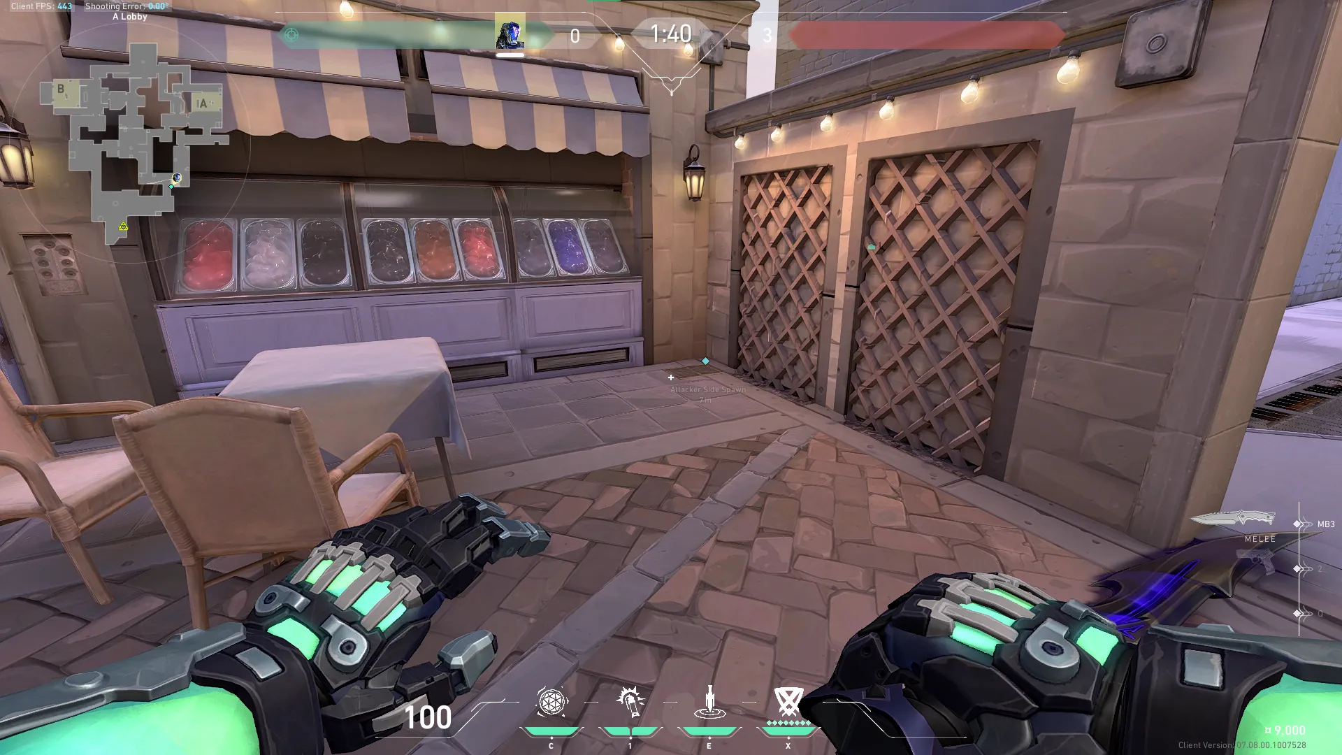 KAY/O Zero_Point on Ascent Attack Site A — step 1 of 3: Position — where to stand