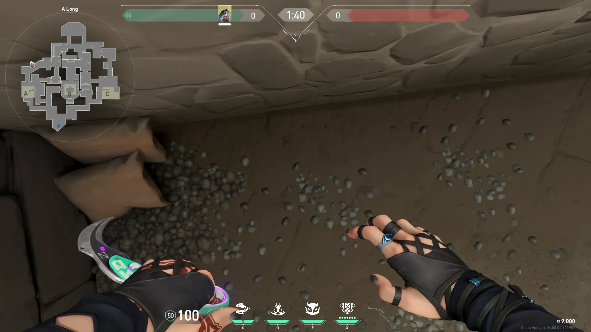 Fade Haunt on Haven Attack Site A — step 1 of 3: Position — where to stand