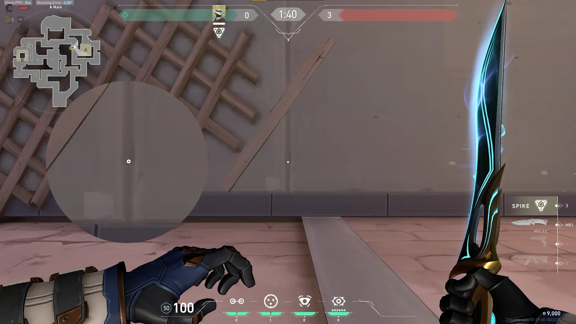 Cypher Spycam on Sunset Attack Site A — step 2 of 6: Aim — line up the shot