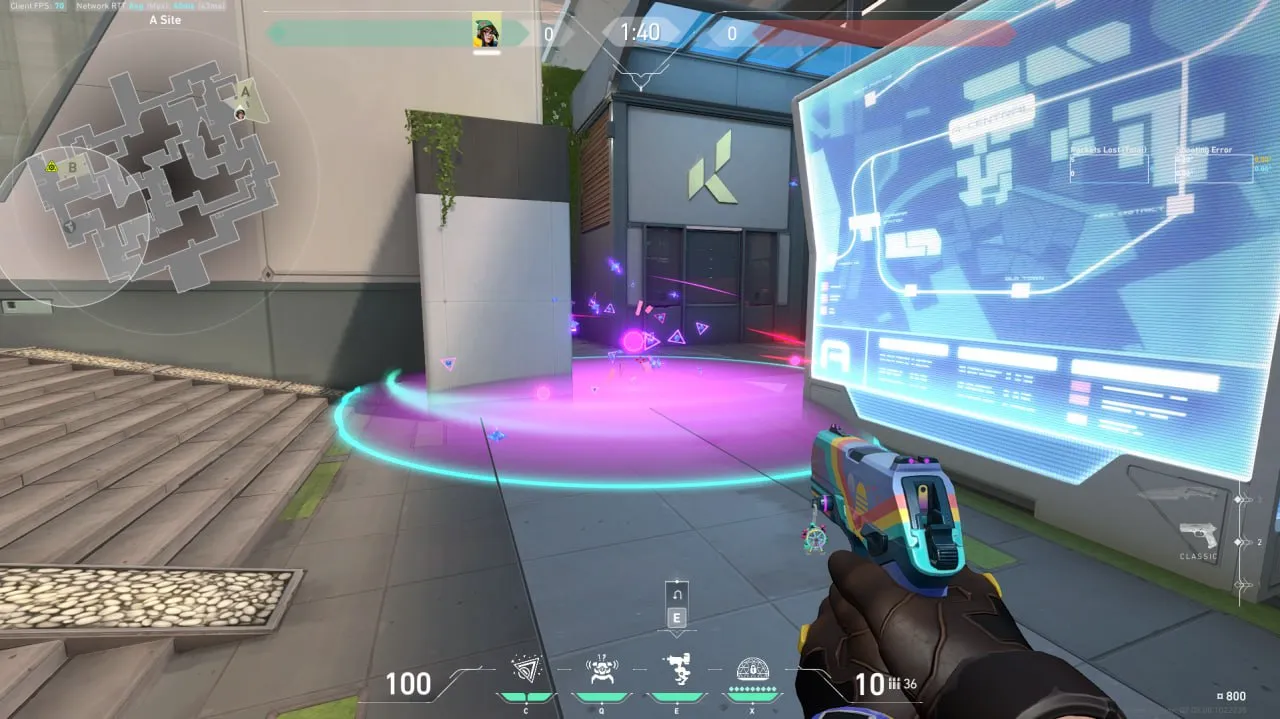 Killjoy Nanoswarm on Split Attack Site A — step 3 of 3: Result