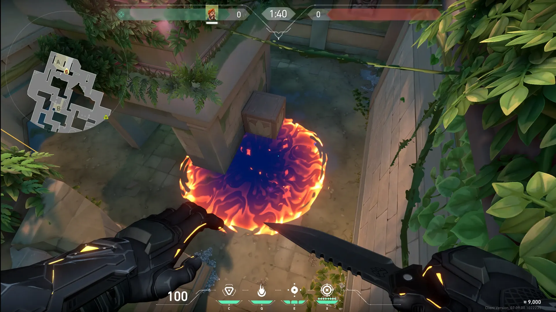 Brimstone Incendiary on Lotus Defense Site A — step 3 of 3: Result