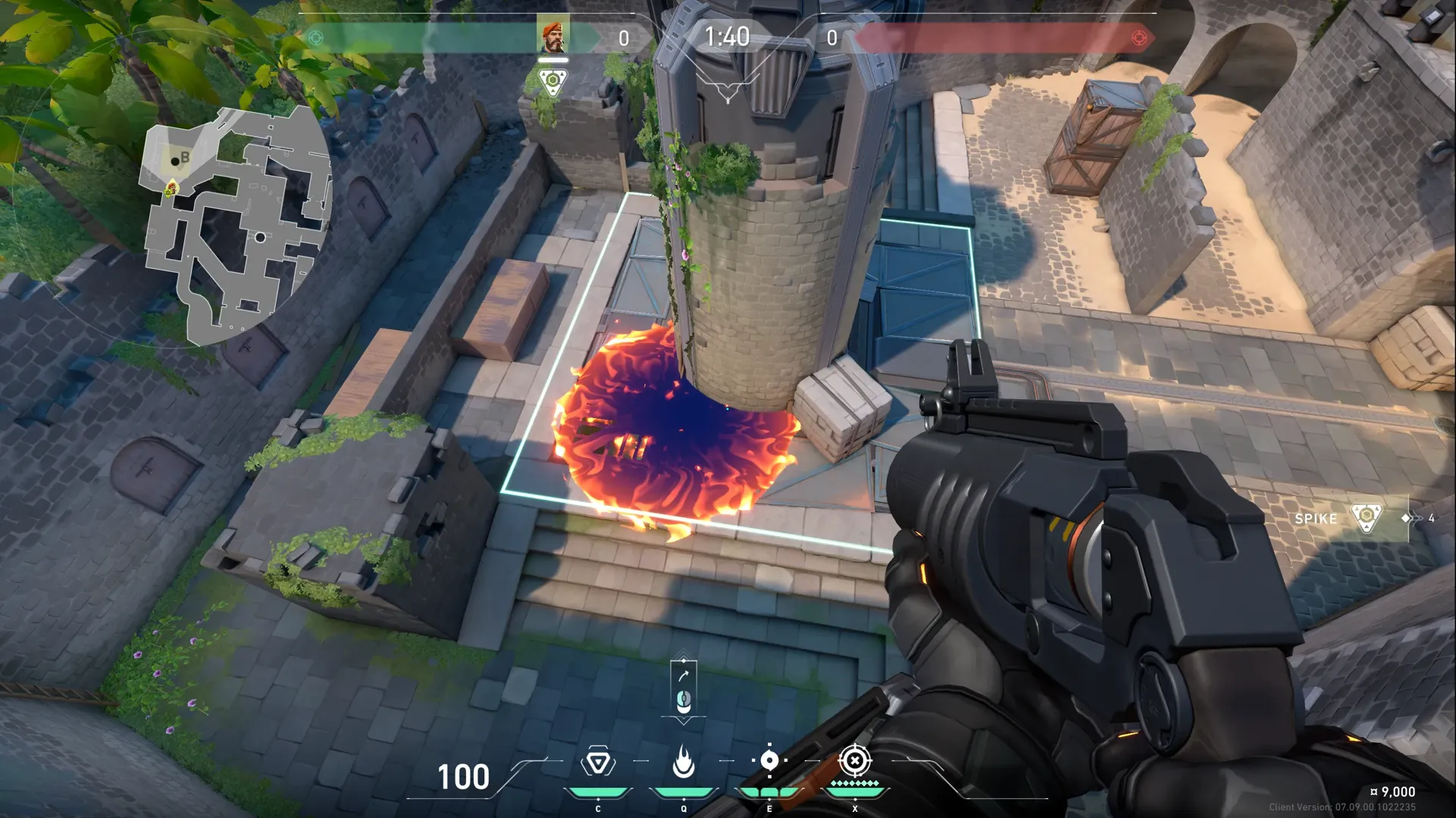 Brimstone Incendiary on Breeze Attack Site B — step 3 of 3: Result