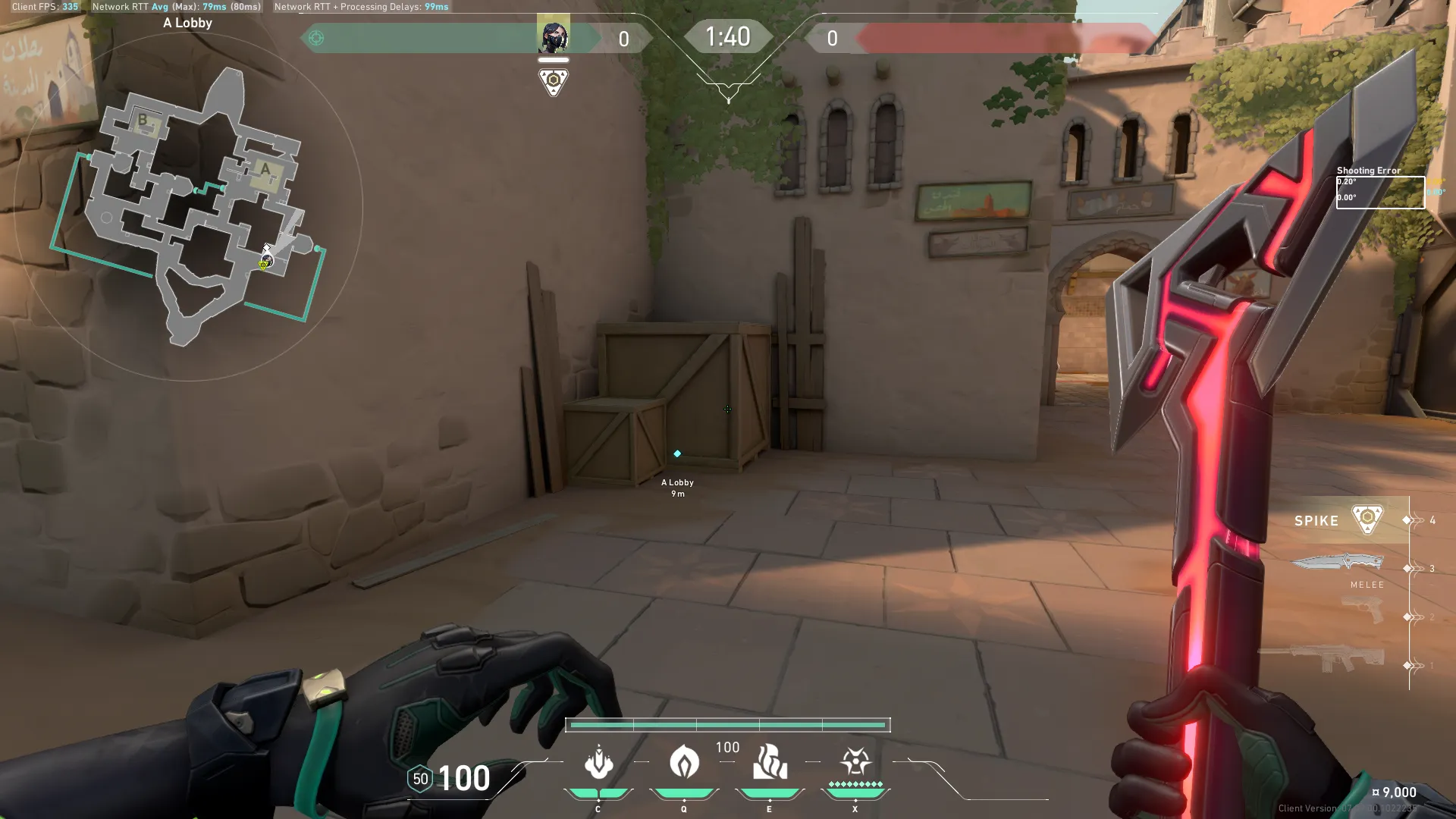 Viper Snake Bite on Bind Attack Site A — step 1 of 3: Position — where to stand
