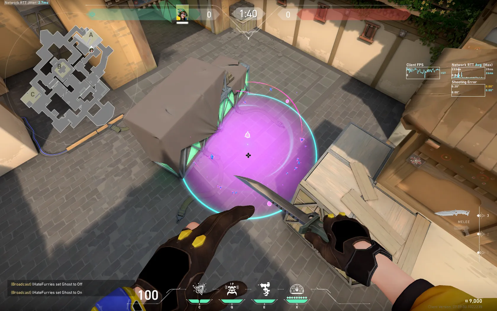 Killjoy Nanoswarm on Haven Defense Site A — step 3 of 3: Result