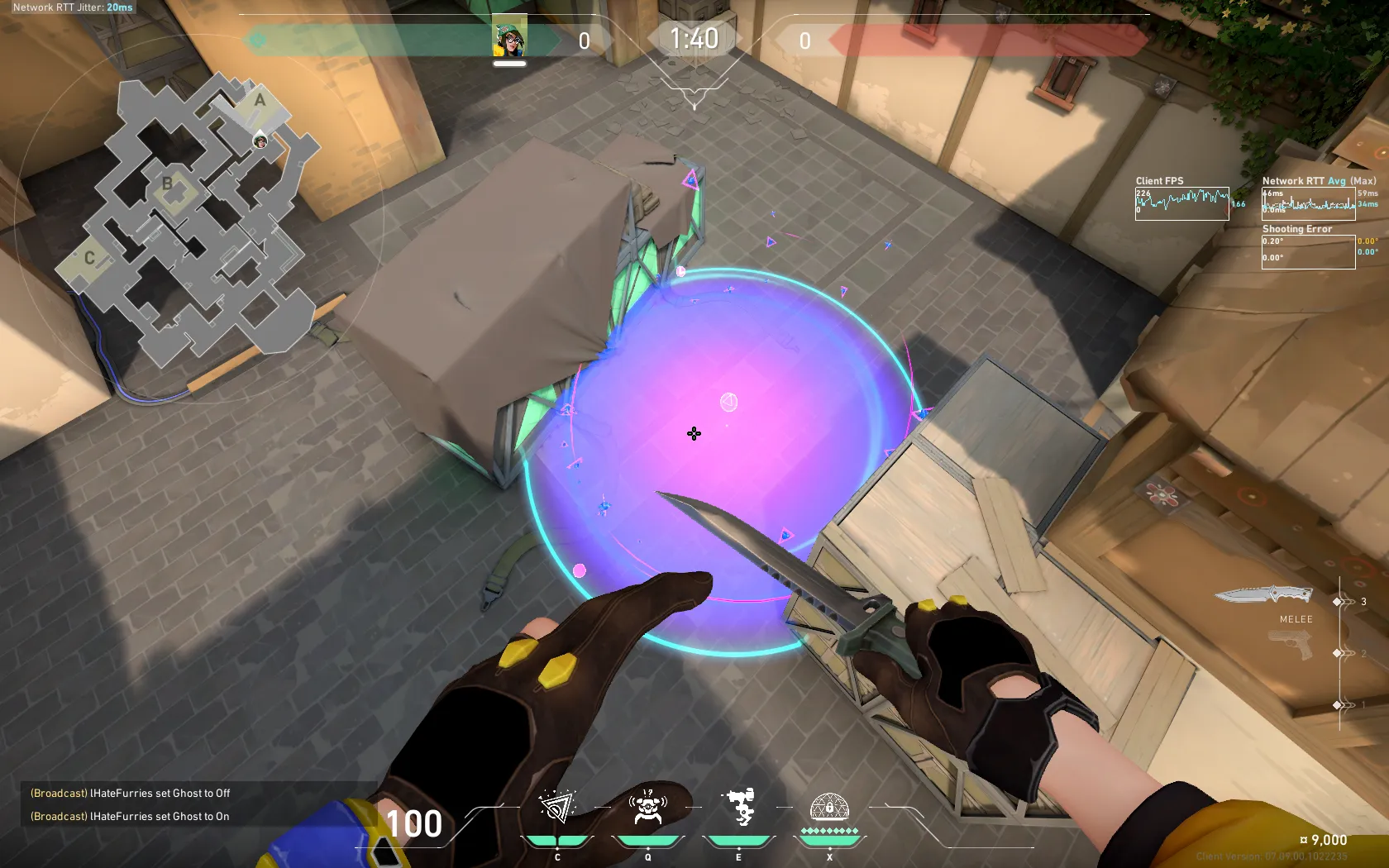 Killjoy Nanoswarm on Haven Defense Site A — step 3 of 3: Result
