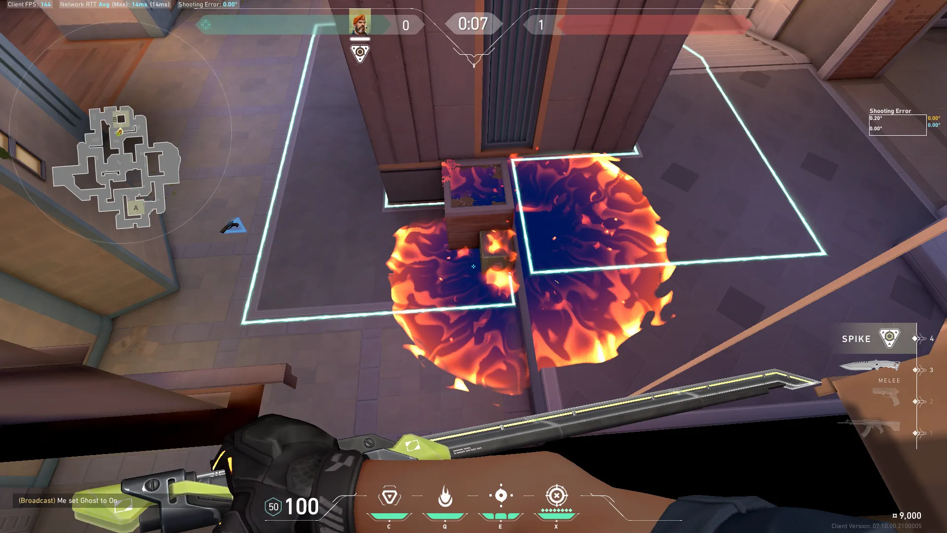 Brimstone Incendiary on Sunset Defense Site B — step 2 of 2: Result