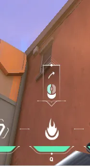 Brimstone Incendiary on Sunset Attack Site B — step 2 of 3: Aim — line up the shot