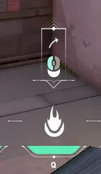 Brimstone Incendiary on Sunset Defense Site A — step 2 of 3: Aim — line up the shot