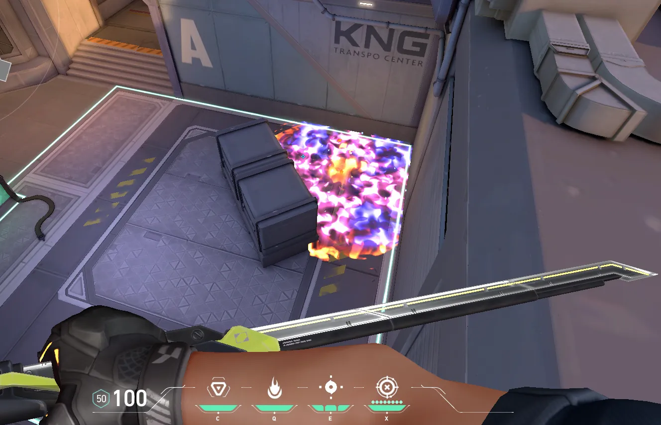 Brimstone Incendiary on Sunset Defense Site A — step 3 of 3: Result
