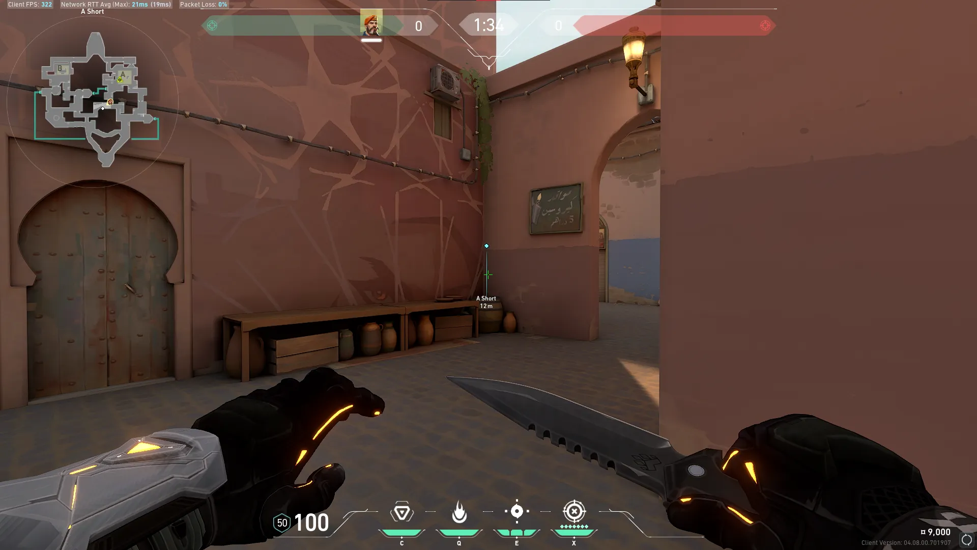 Brimstone Incendiary on Bind Attack Site A — step 1 of 3: Position — where to stand