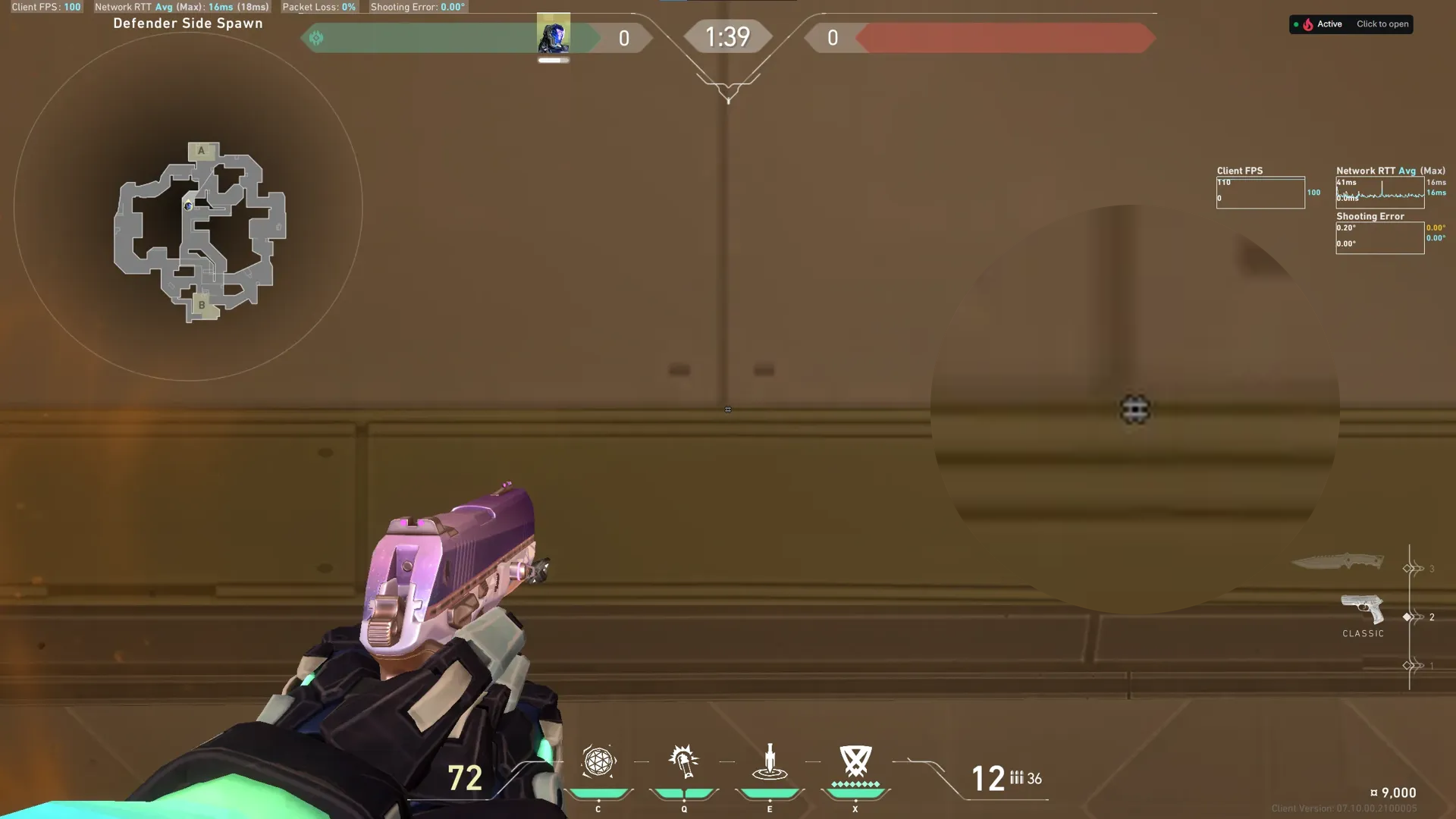 Kay/o Nade From CT to A Site — KAY/O lineup on Fracture