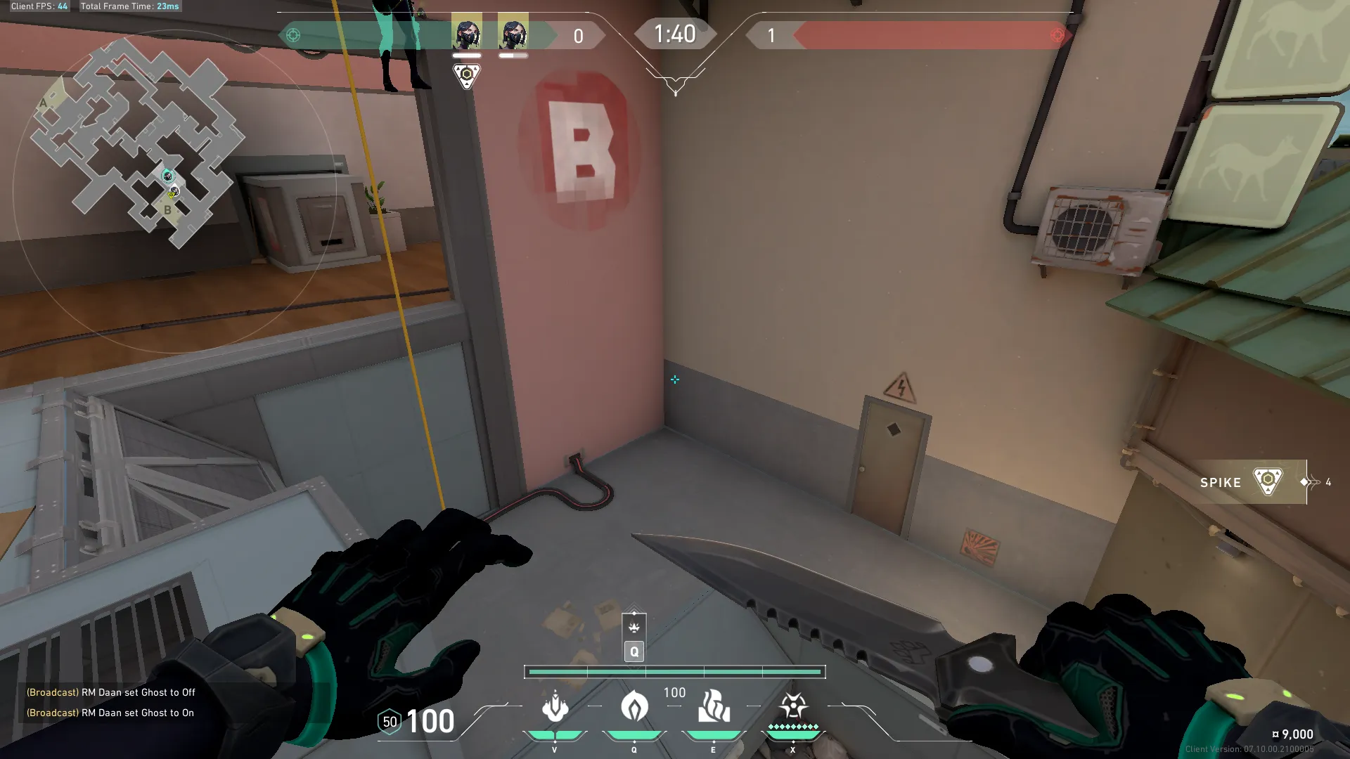 Viper Poison Cloud on Split Defense Site B — step 1 of 3: Position — where to stand