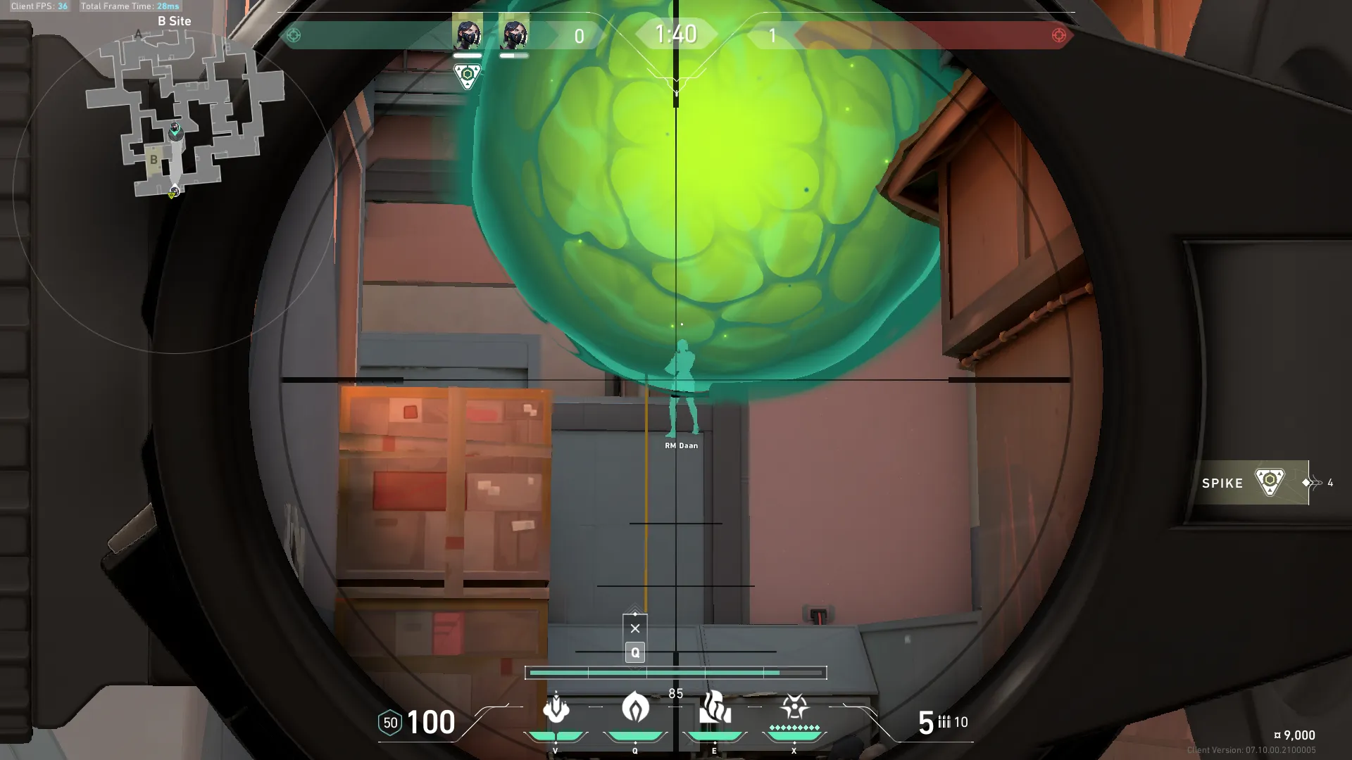 Viper Poison Cloud on Split Defense Site B — step 3 of 3: Result