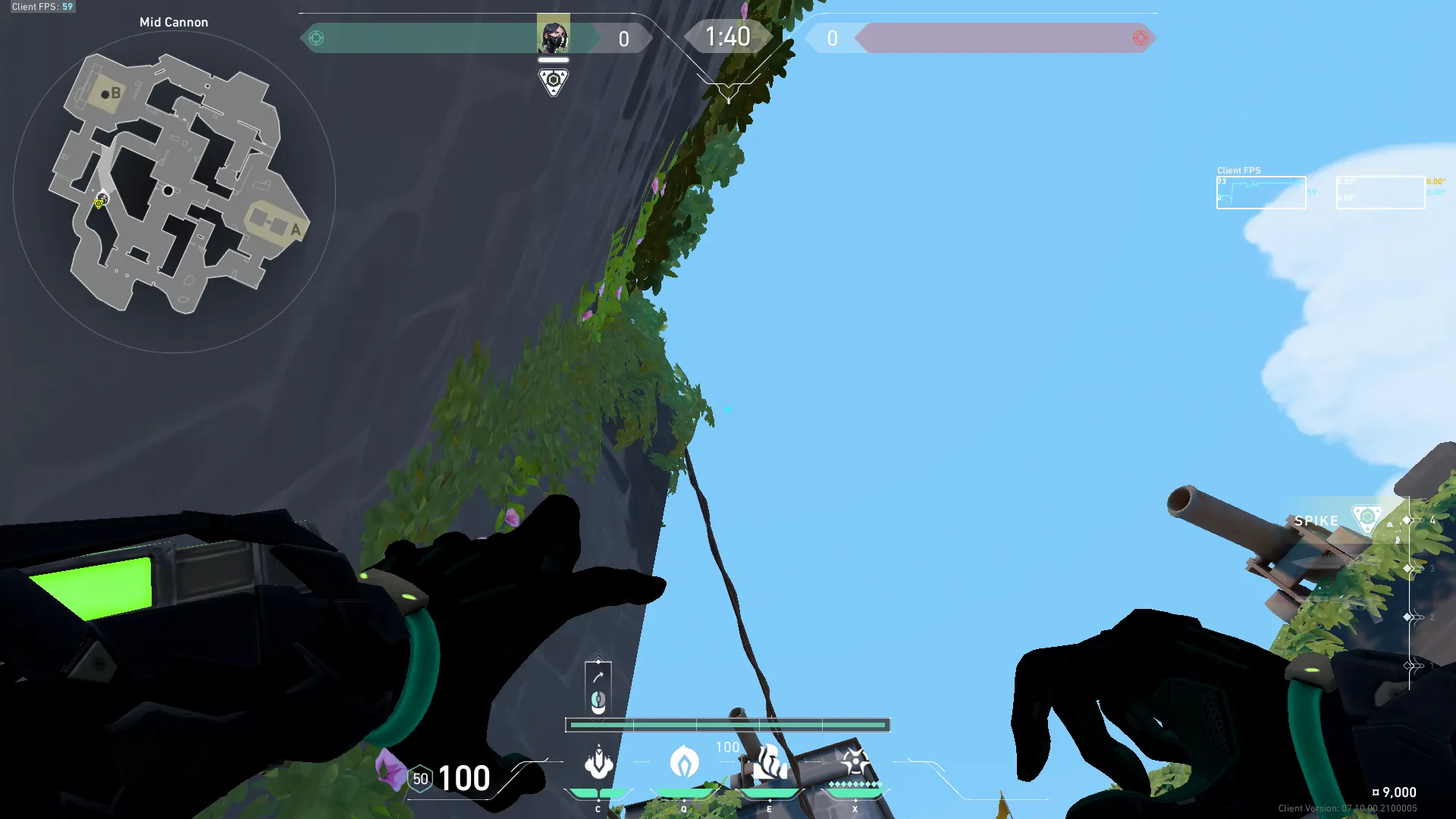 Viper Snake Bite on Breeze Attack Site B — step 2 of 3: Aim — line up the shot