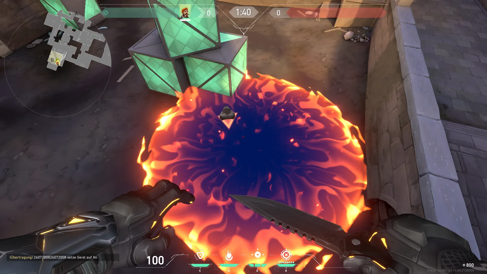Brimstone Incendiary on Ascent Attack Site B — step 3 of 3: Result