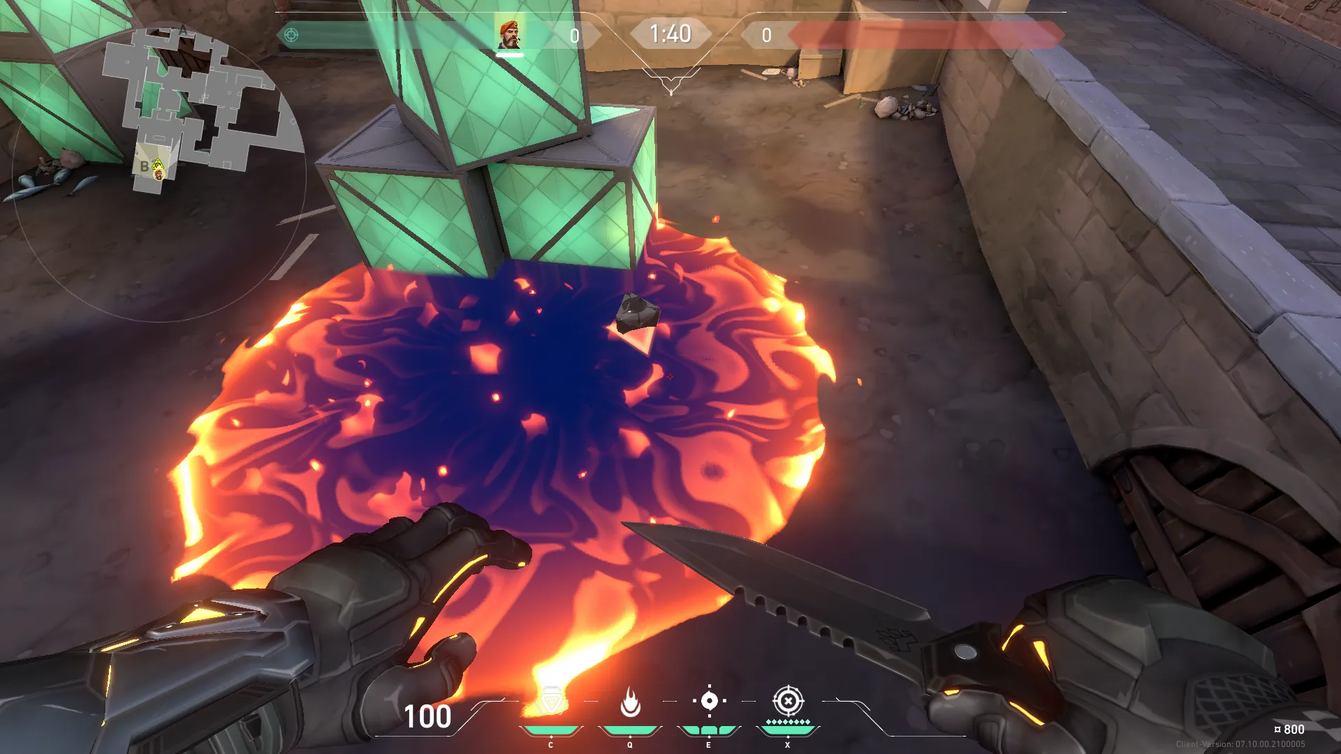 Brimstone Incendiary on Ascent Attack Site B — step 3 of 3: Result