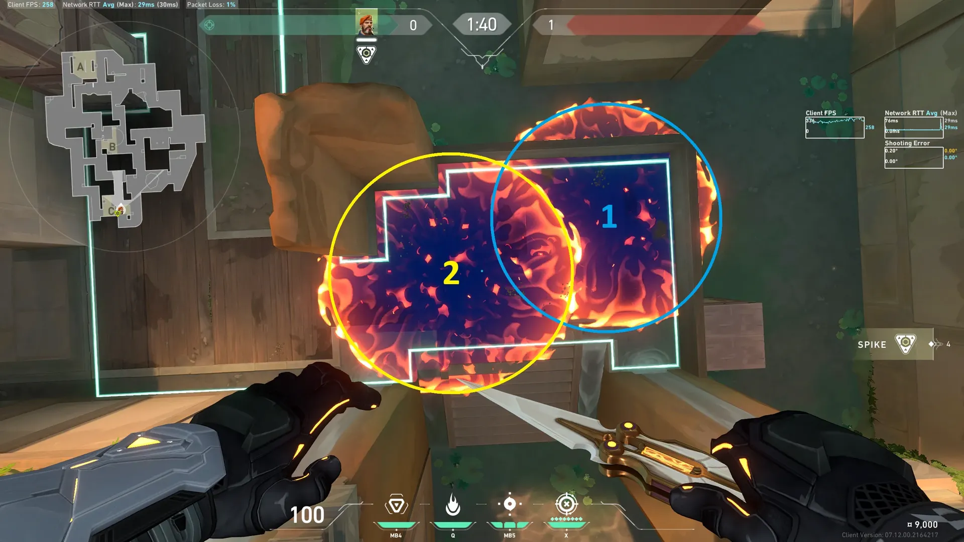 Brimstone Incendiary on Lotus Attack Site C — step 3 of 3: Result