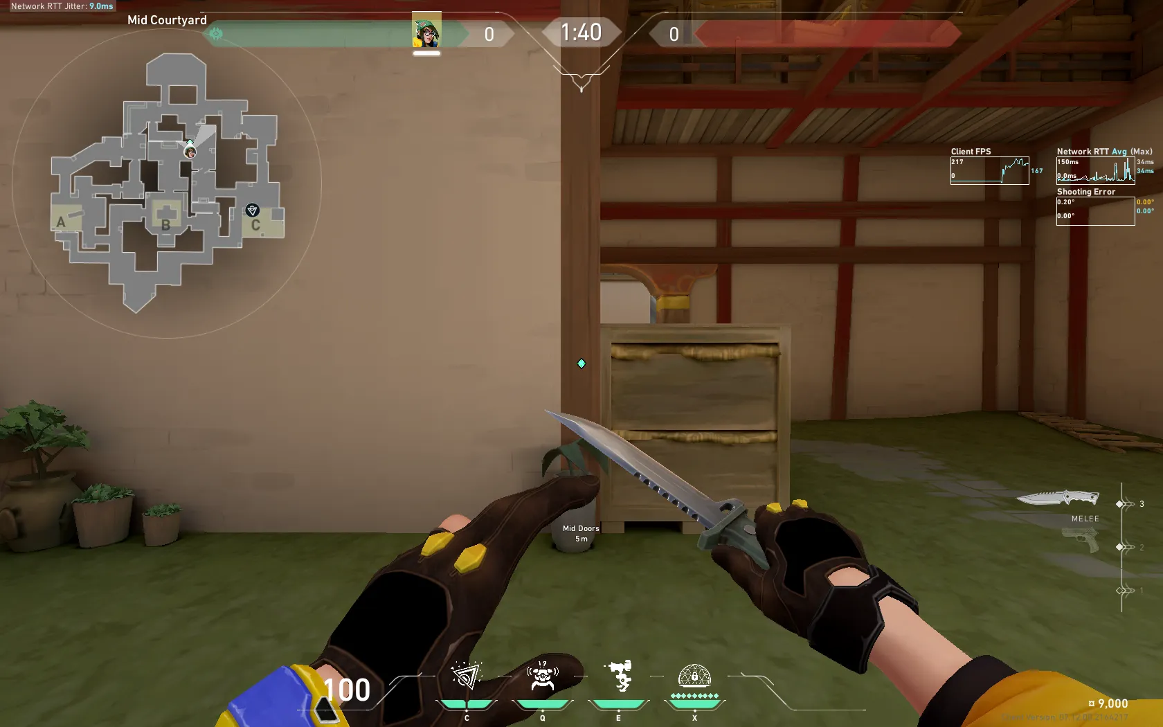 Killjoy Nanoswarm on Haven Attack Site C — step 1 of 3: Position — where to stand