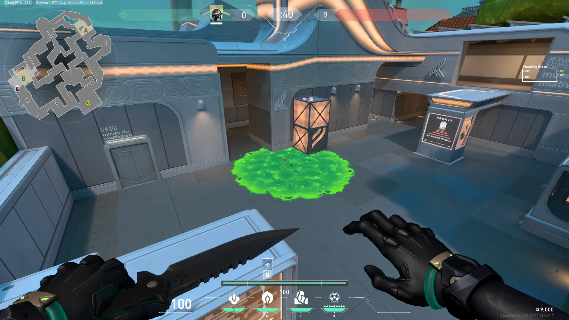 Brimstone Incendiary on Pearl Attack Site B — step 5 of 11: Aim — line up the shot