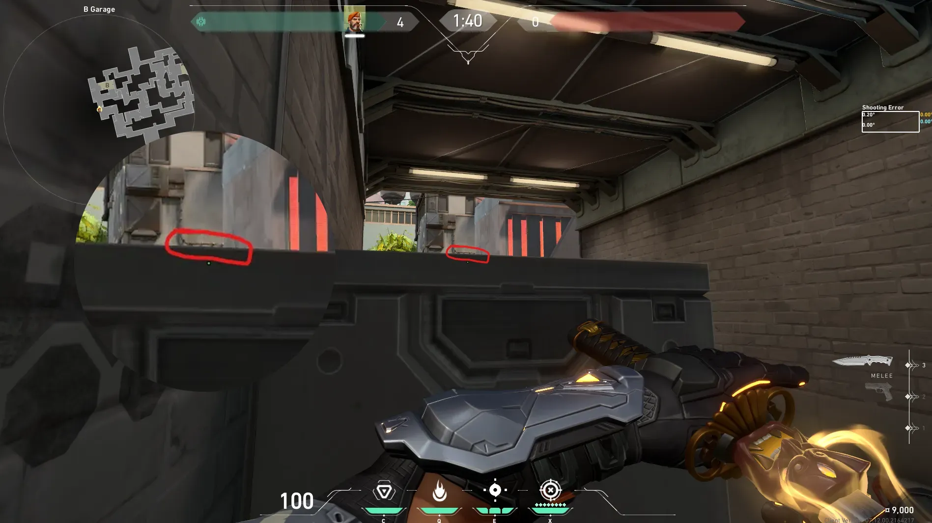 Viper Snake Bite on Split Attack Site B — step 2 of 16: Aim — line up the shot