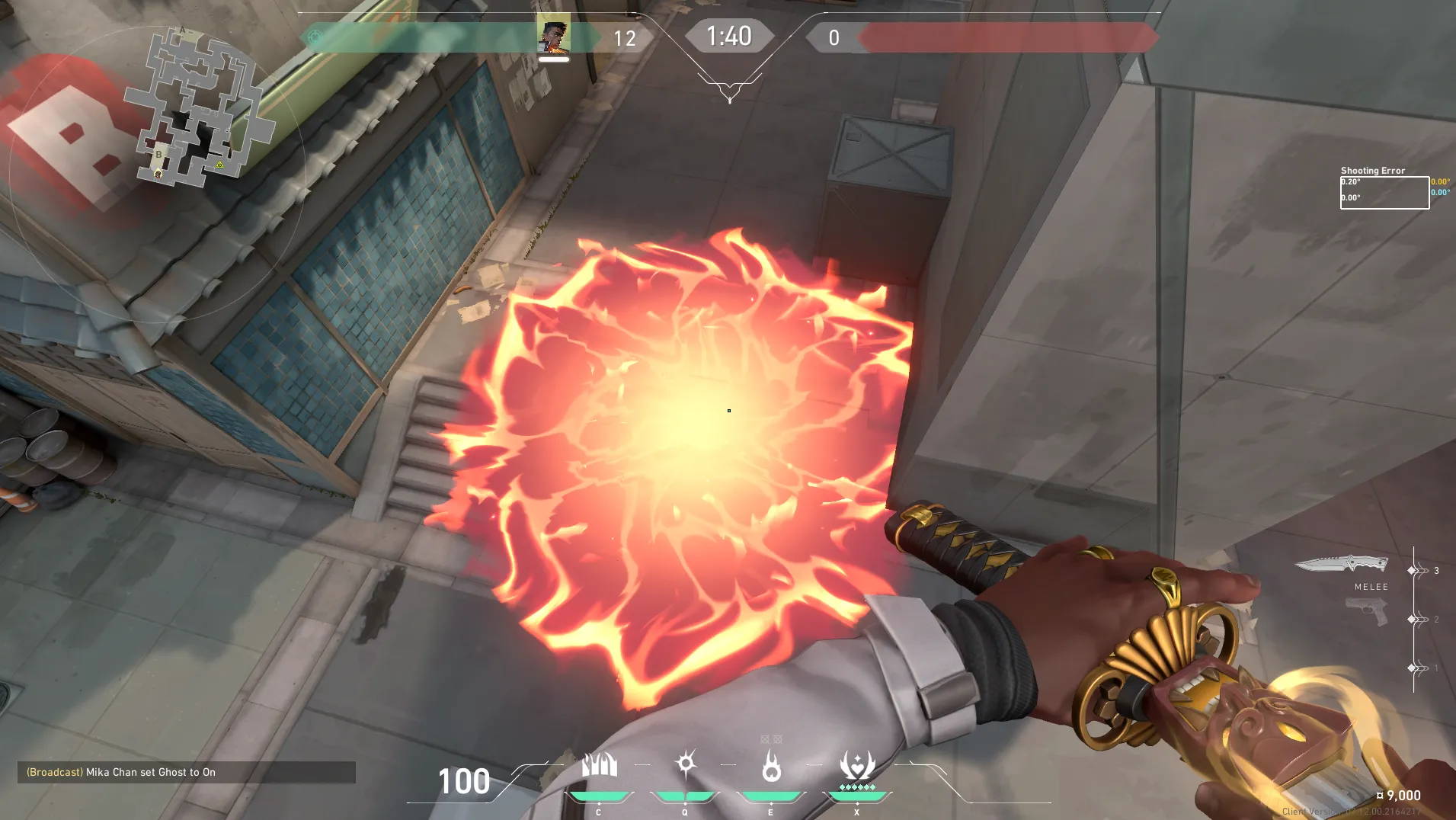 Viper Snake Bite on Split Attack Site B — step 9 of 16: Aim — line up the shot
