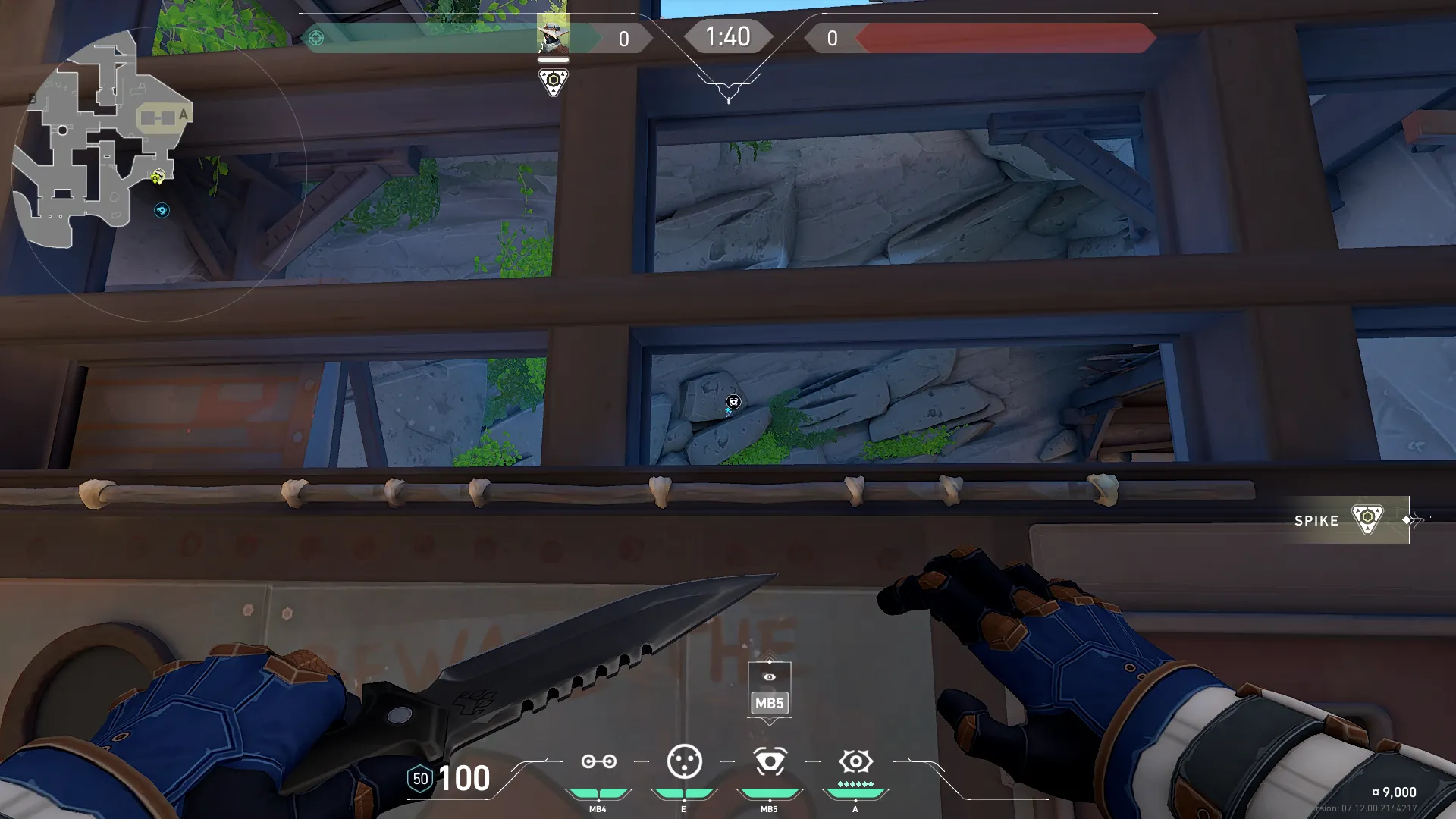 Cypher Spycam on Breeze Attack Site A — step 2 of 3: Aim — line up the shot