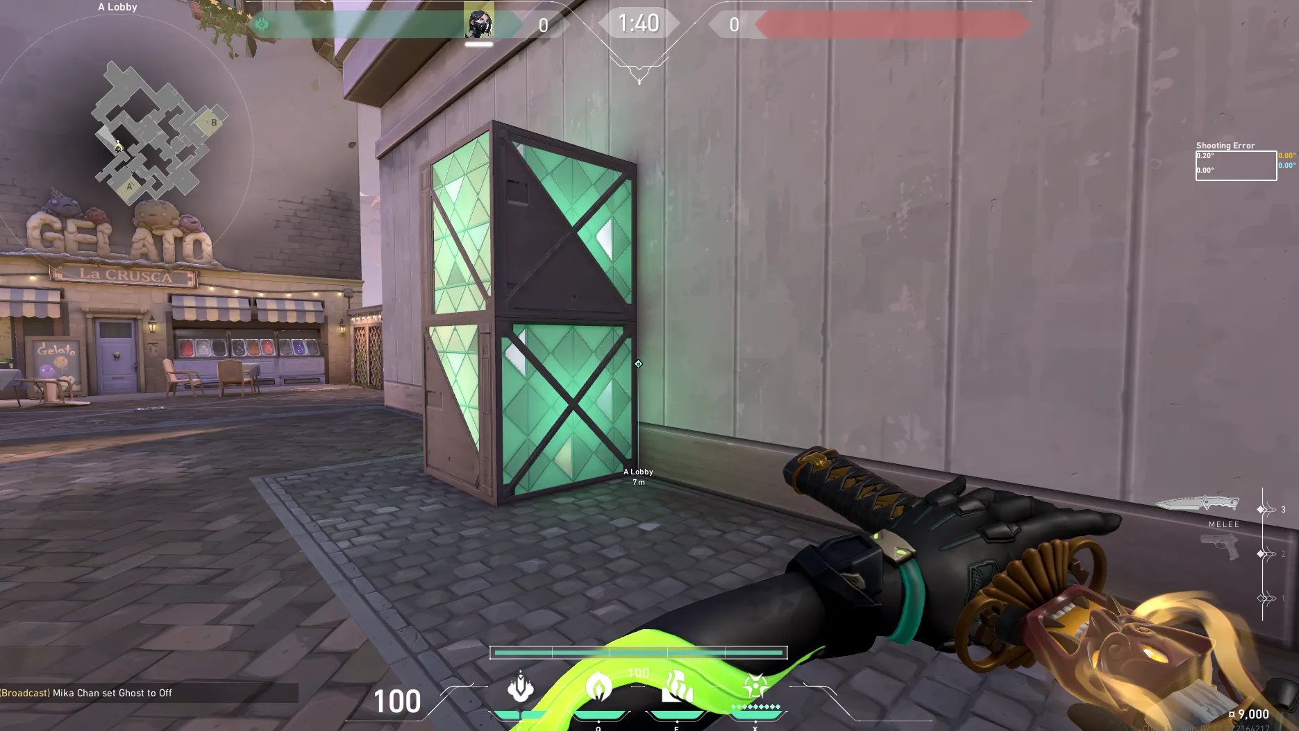 A Lobby to Mid Site Fast Land Molly — Viper lineup on Ascent