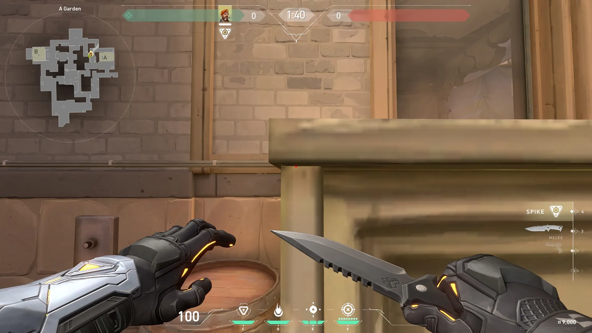 Brimstone Incendiary on Ascent Defense Site B — step 2 of 4: Aim — line up the shot