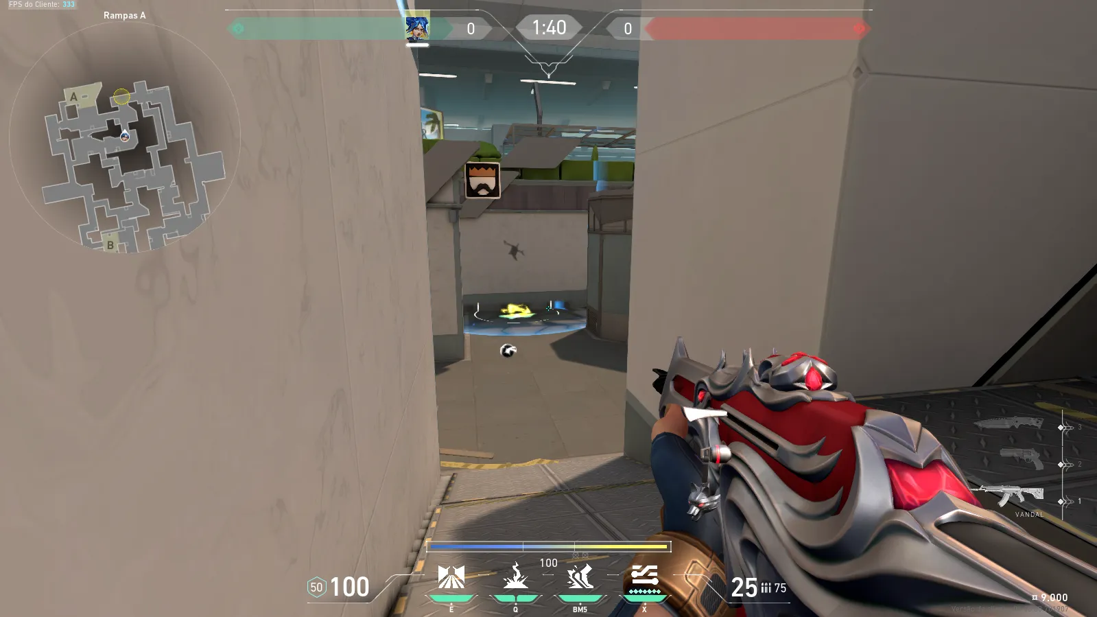 Neon Relay Bolt on Split Attack Site A — step 3 of 3: Result