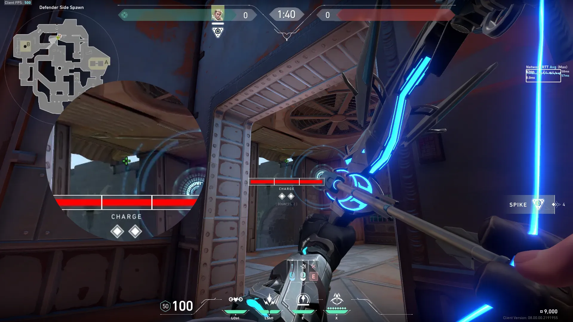 Sova Recon Bolt on Breeze Defense Site B — step 3 of 4: Aim — line up the shot