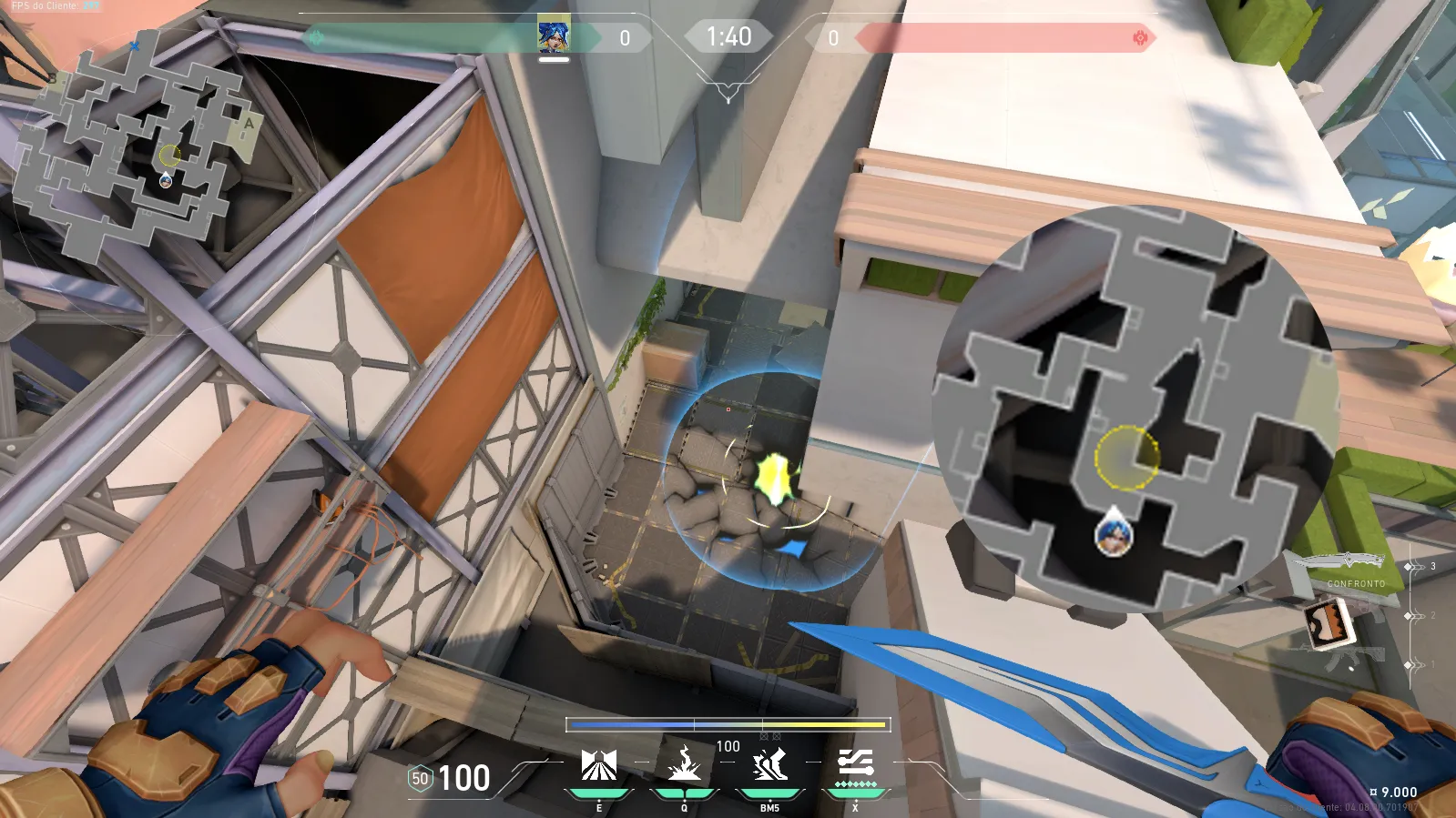 Neon Relay Bolt on Split Attack Site A — step 2 of 2: Result