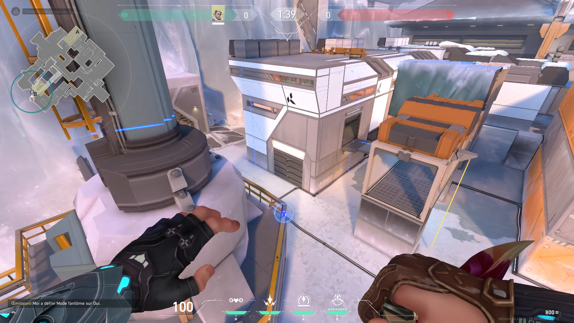 Sova Recon Bolt on Icebox Attack Site B — step 4 of 4: Result