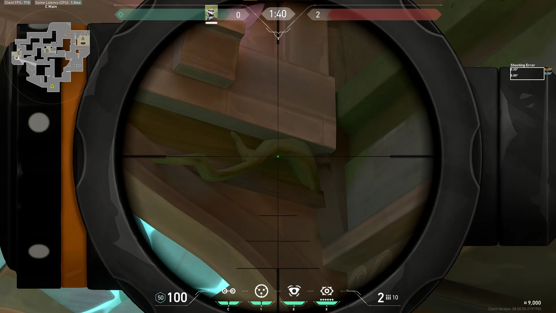 Cypher Cyber Cage on Lotus Defense Site C — step 2 of 5: Aim — line up the shot