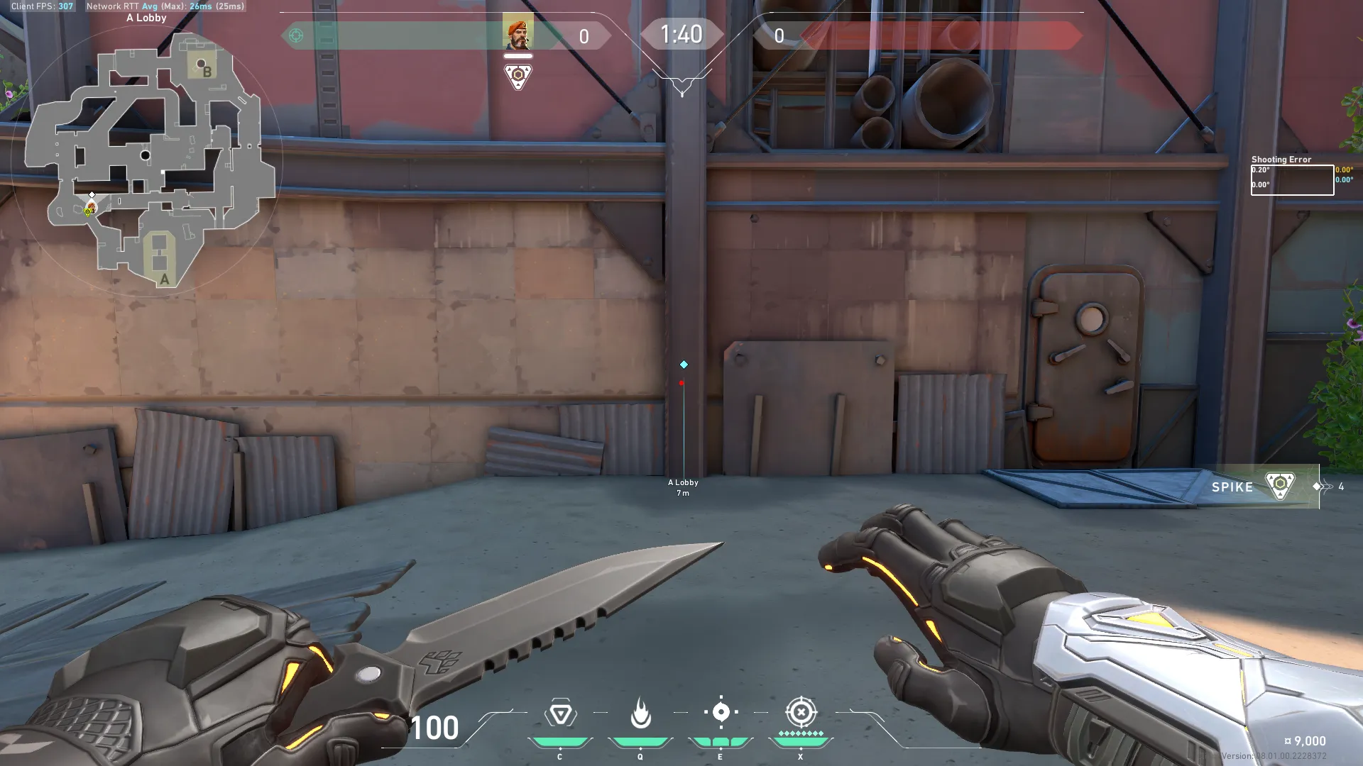Brimstone Incendiary on Breeze Attack Site A — step 1 of 5: Position — where to stand