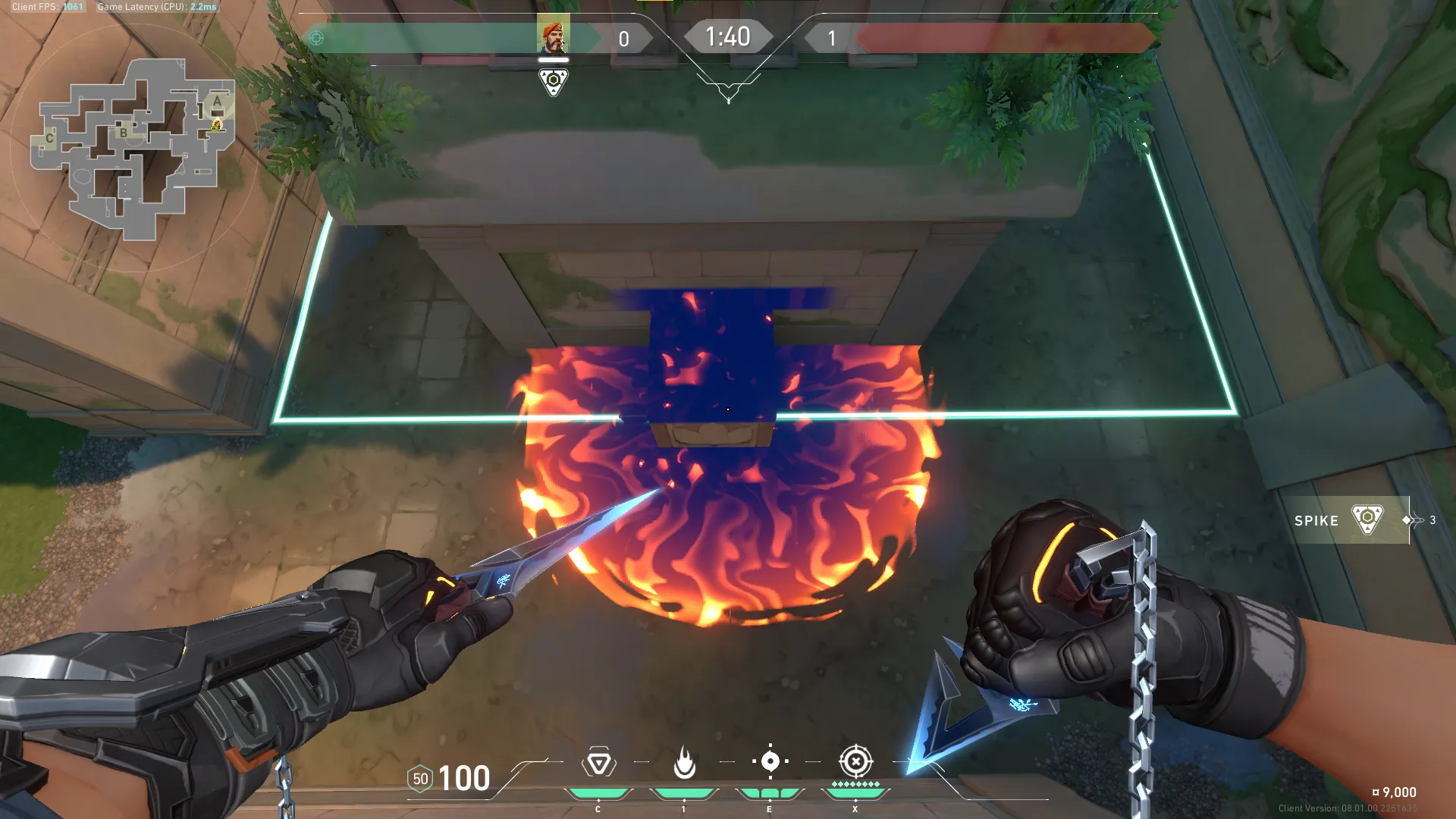 Brimstone Incendiary on Lotus Attack Site A — step 5 of 5: Result