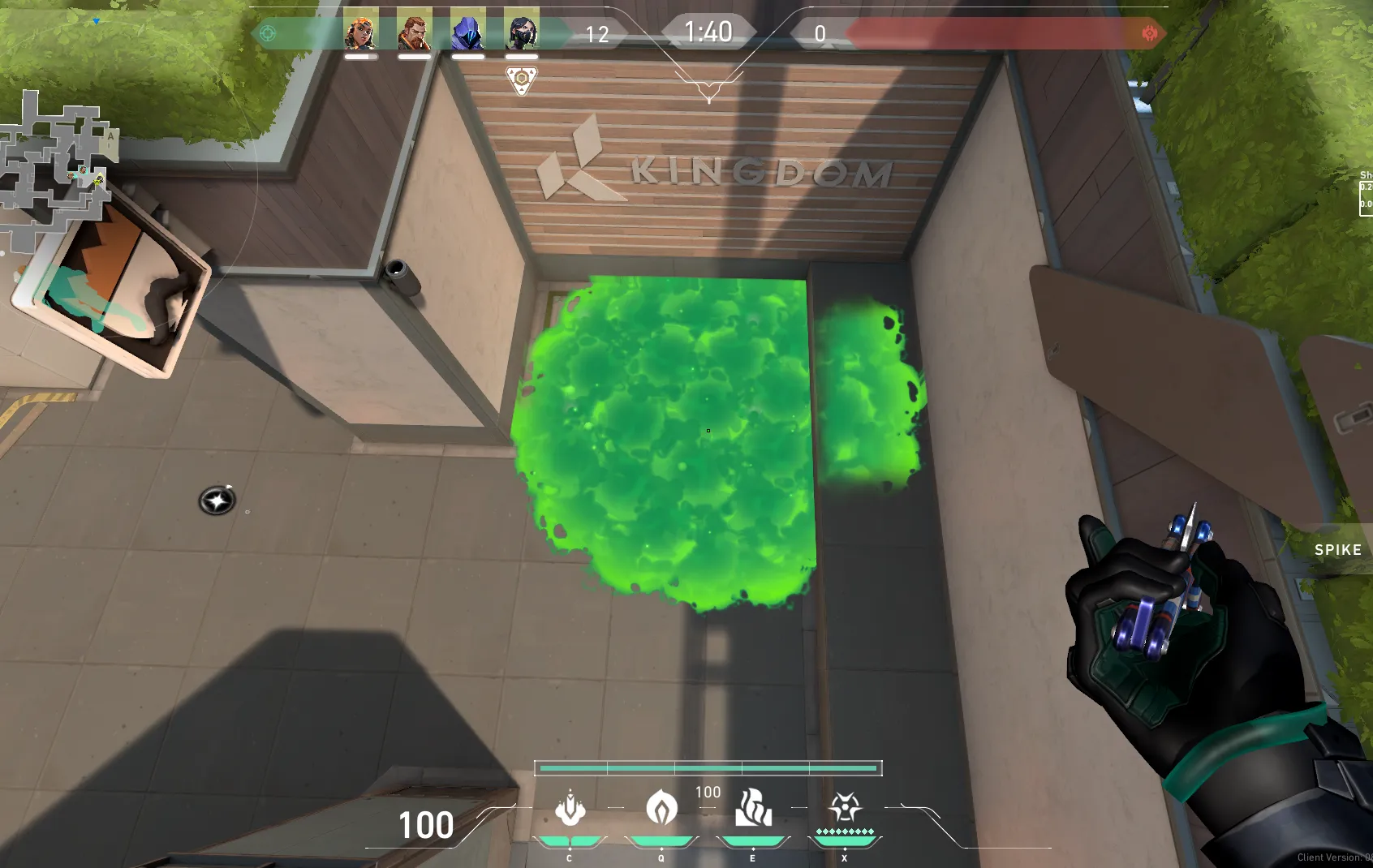 Viper Snake Bite on Split Defense Site A — step 3 of 3: Result
