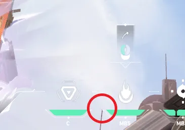 Brimstone Incendiary on Ascent Attack Site B — step 2 of 3: Aim — line up the shot