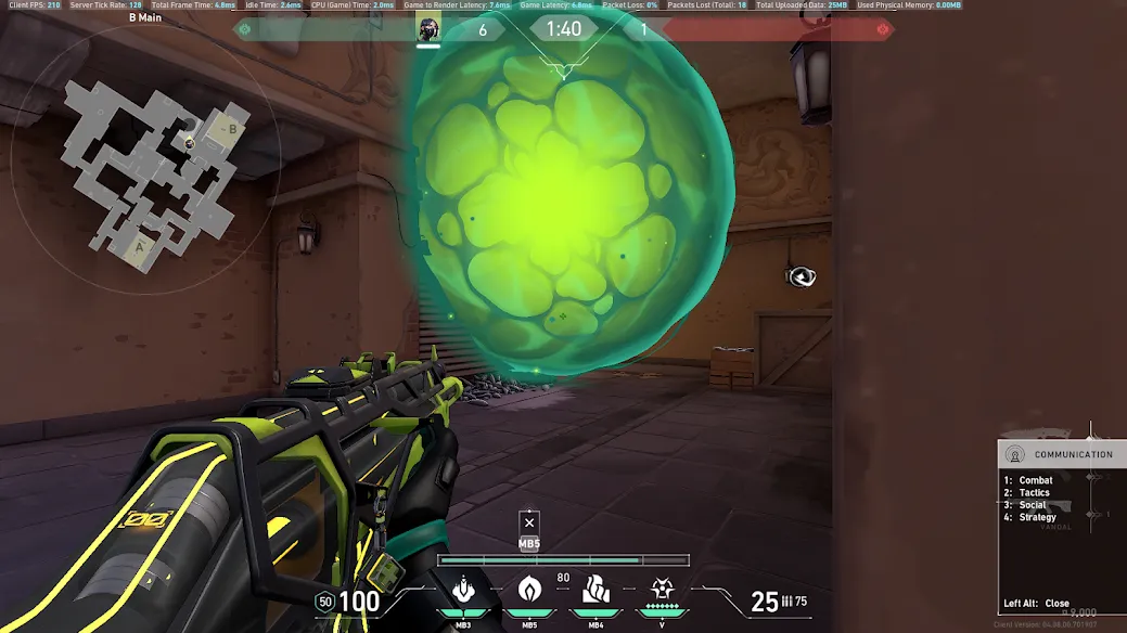 Viper Poison Cloud on Ascent Defense Site B — step 3 of 3: Result
