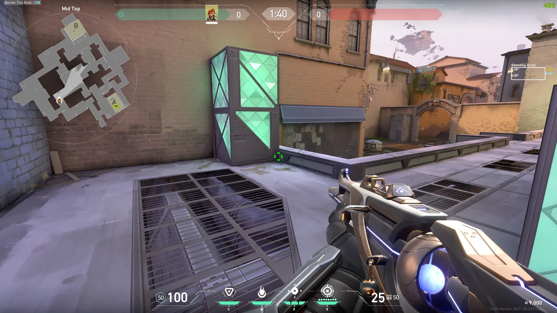Brimstone Incendiary on Ascent Attack Site A — step 1 of 3: Position — where to stand