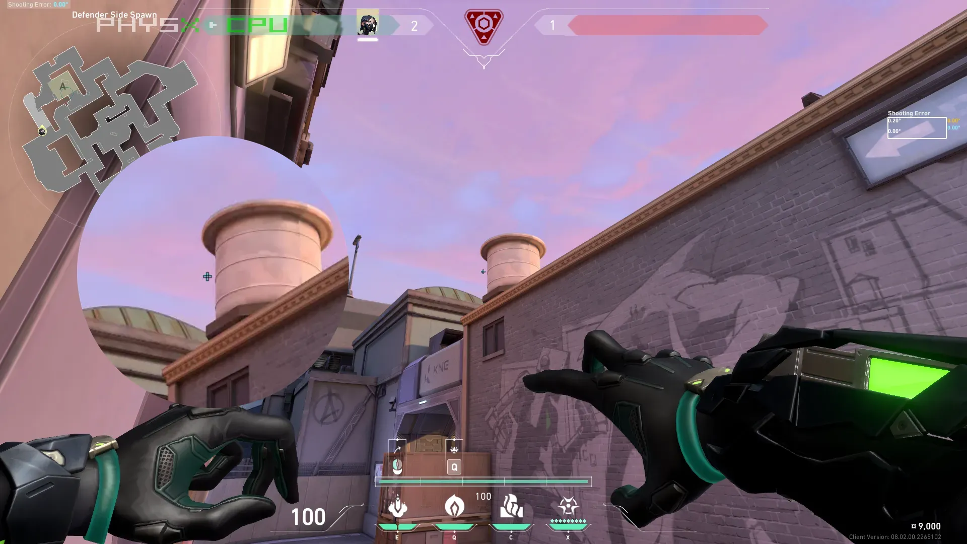 Viper Snake Bite on Sunset Defense Site A — step 3 of 4: Aim — line up the shot