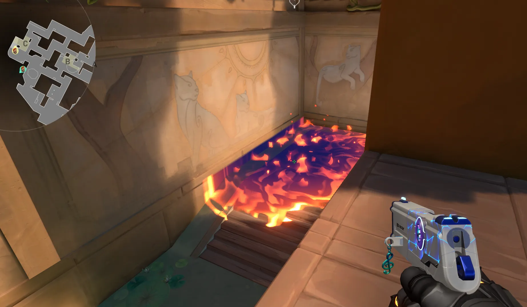 Brimstone Incendiary on Lotus Attack Site C — step 3 of 3: Result