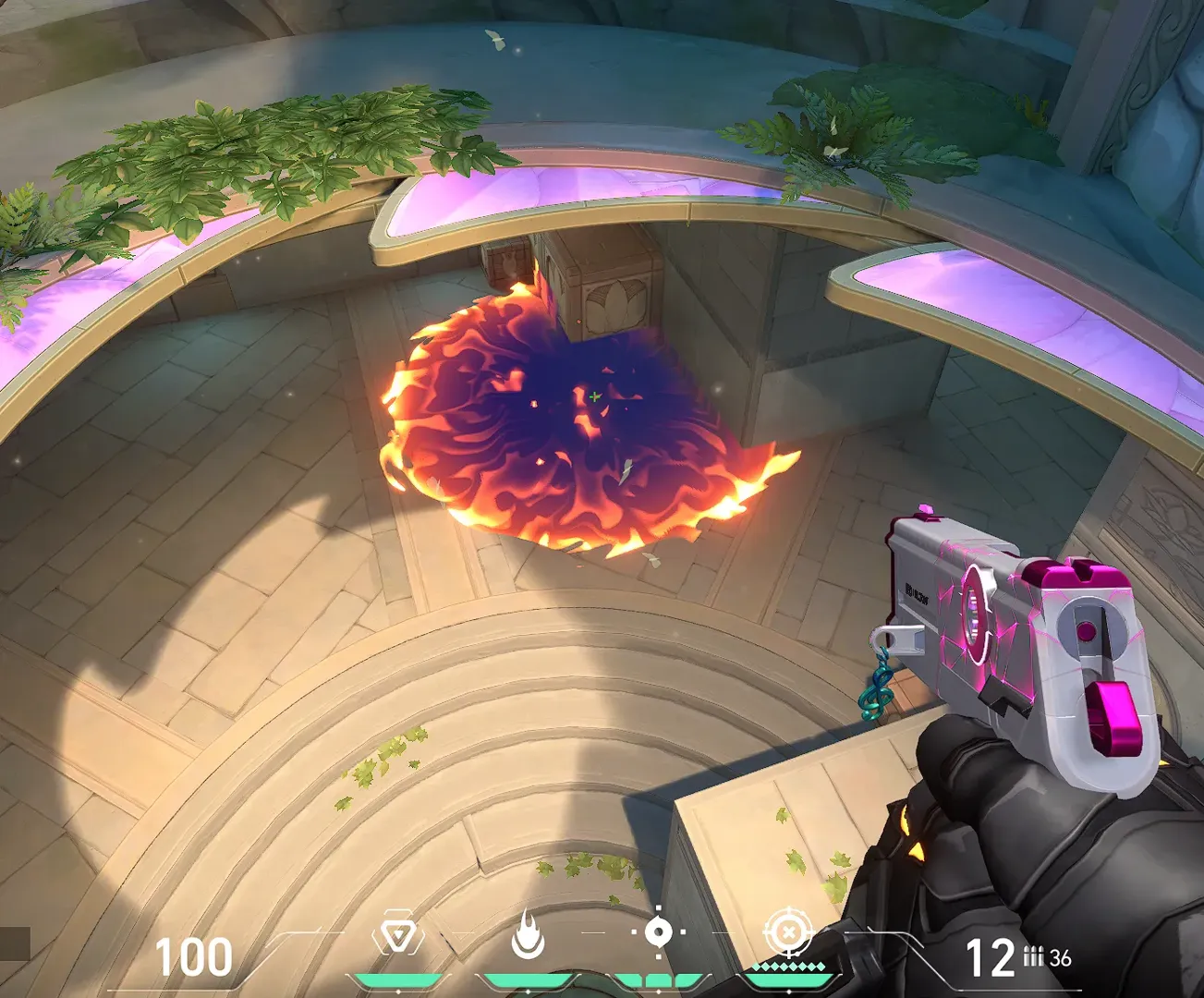 Brimstone Incendiary on Lotus Attack Site B — step 3 of 3: Result