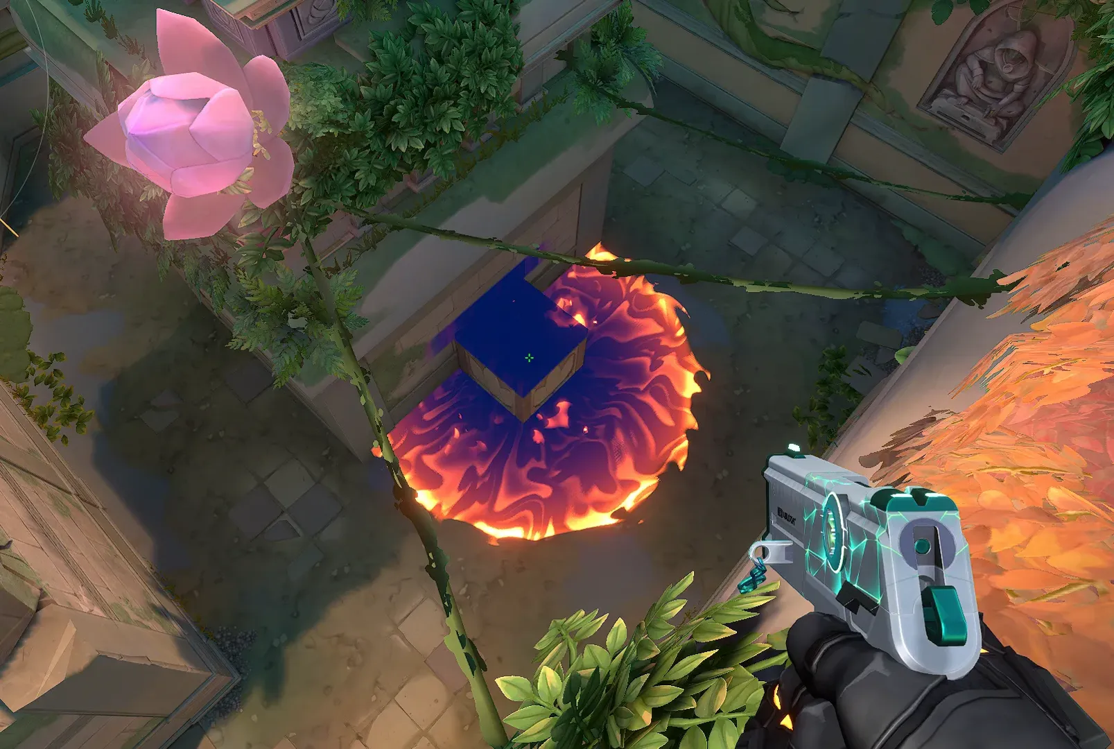 Brimstone Incendiary on Lotus Attack Site A — step 3 of 3: Result